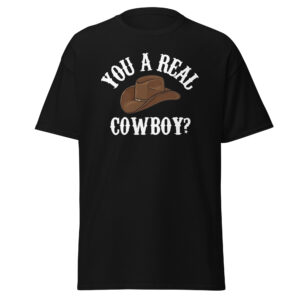 Urban Cowboy shirt with quote