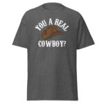 Urban Cowboy shirt with quote