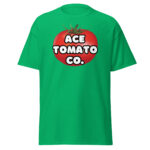 Spies Like Us Shirt with Ace Tomato Company parody design