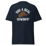 Urban Cowboy shirt with quote