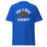 Urban Cowboy shirt with quote